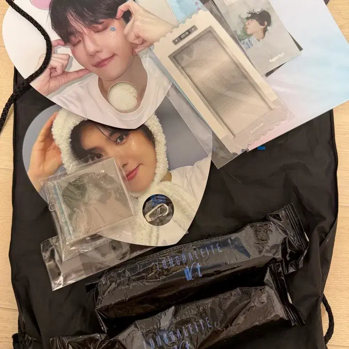 [BUNJANG] EXO Baekhyun Sleepy Bear Photocard Bundle Set / 엑소 백현 터래기 꾸르잠 포카 일괄 급처 또리디봉