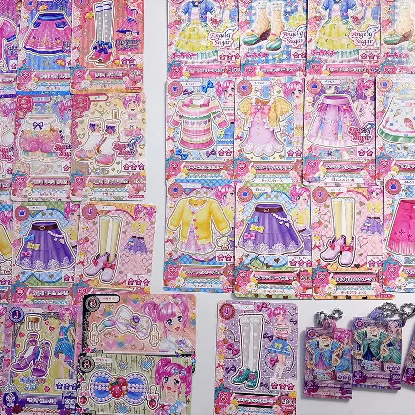 [BUNJANG] Amakane Madoka Momoi Trading Card Set / 아이카츠 아마하네 마도카 모모 아이엠스타 대량판매 아카리