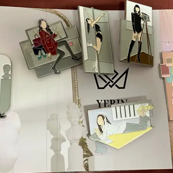 [BUNJANG] GFRIEND MAGO Concept Badge Bundle Set / 여자친구 마고 컨셉뱃지 일괄판매