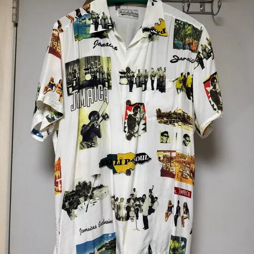[BUNJANG] Wackomaria Jamaica Rayon Shirt L / 와코마리아 레이온 셔츠