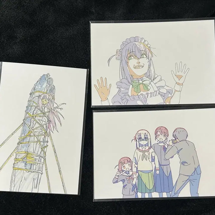 [BUNJANG] Bocchi the Rock! Hitori Gotoh Original Art Postcard Bundle Set / 봇치 더 락 록 원화 엽서 고토 히토리 가족 일괄