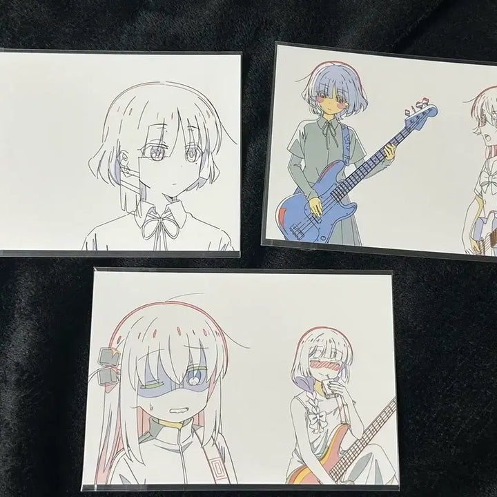 [BUNJANG] Bocchi the Rock! Original Art Postcard Set (Yamada, Gotoh, Kikuri, Nijika) / 봇치 더 락 록 원화 엽서 야마다 료 고토 히토리 키쿠리 니지카 기타일괄