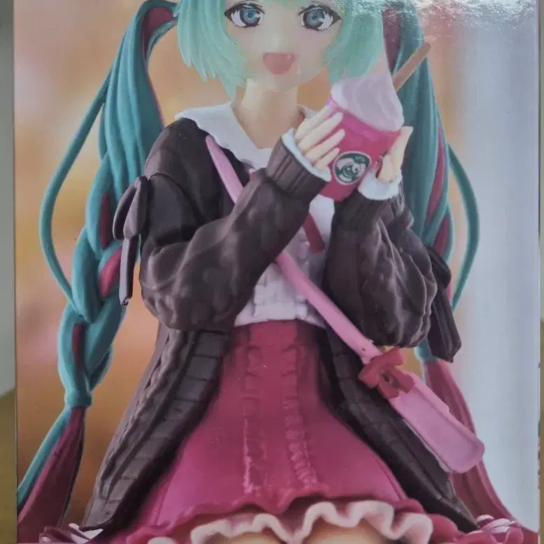[BUNJANG] Hatsune Miku Autumn Date Pink Ver. Sealed Figure / 미개봉) 하츠네 미쿠 오텀 데이트 핑크ver