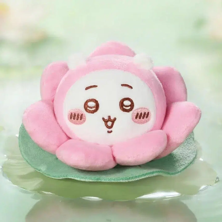 [BUNJANG] Chiikawa Hachiware Lotus Charm Set (China Exclusive) / 일괄)항저우 치이카와 하치와레 연꽃 마코 키링 중국한정치이카와 세트
