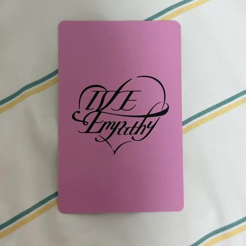 [BUNJANG] IVE Rei Empathy Photocard / 리즈 엠파시 you 포카