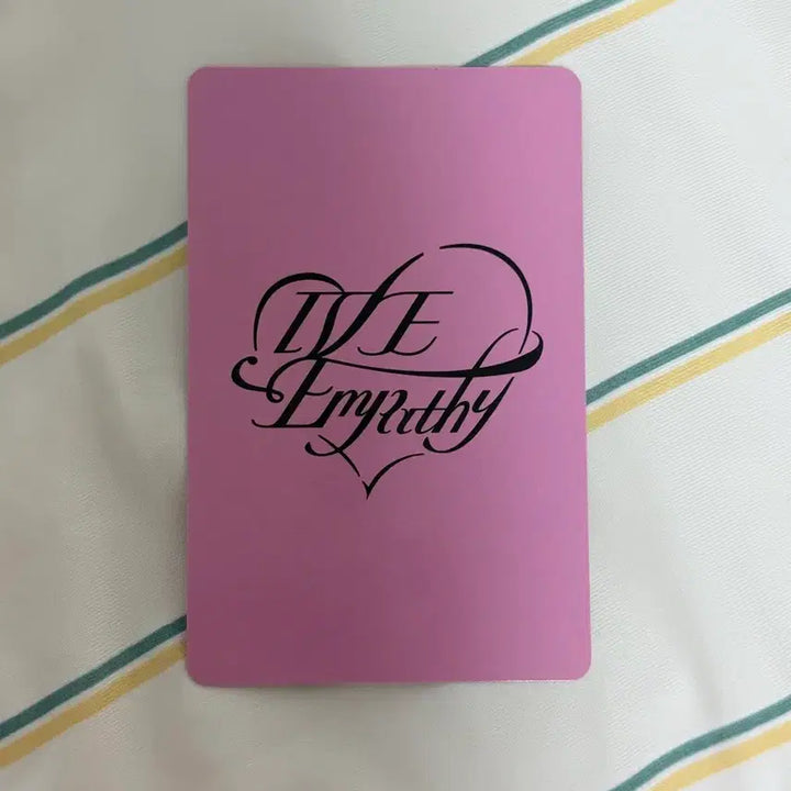 [BUNJANG] IVE Rei Empathy Photocard / 리즈 엠파시 you 포카