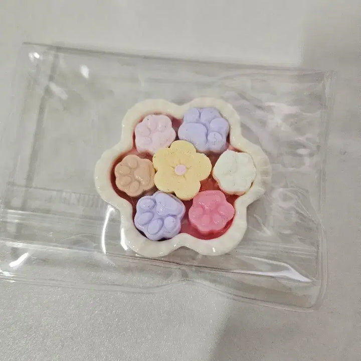 [BUNJANG] Mini Mallangyi Pastel Flower and Paw Print Squishy / 해외제품 미니말랑이 반택무료배송