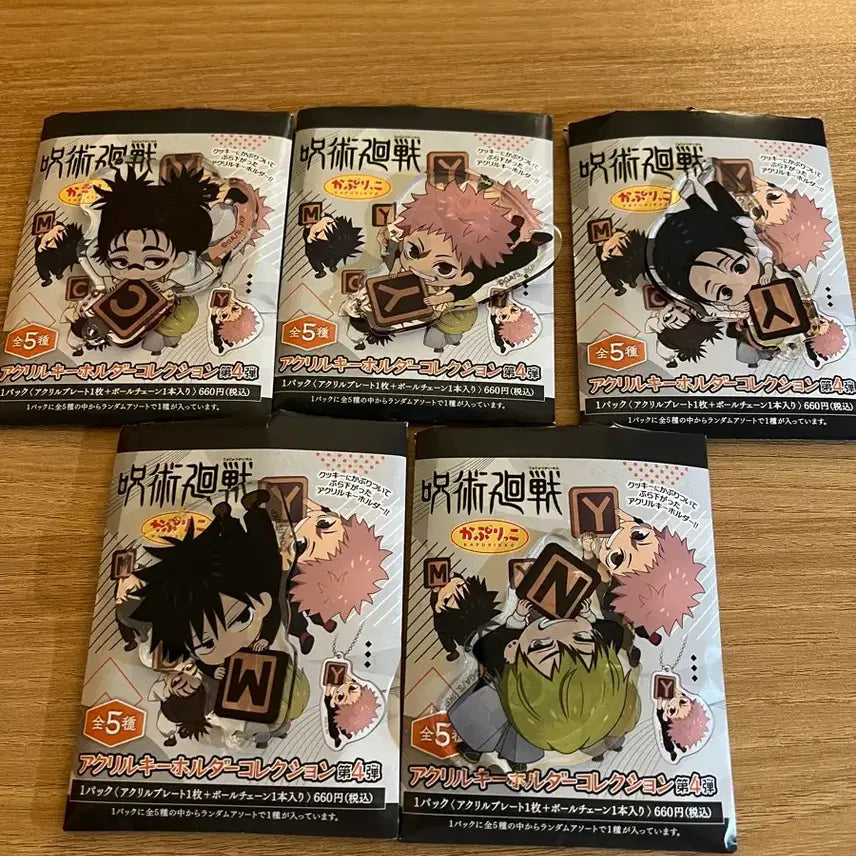 [BUNJANG] Jujutsu Kaisen Megumi Initial Acrylic Keyring / 주술회전 이니셜 아크릴 키링 메구미