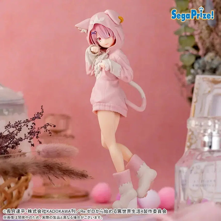 [BUNJANG] Sega Re:Zero Ram FLUFFY Ver. Figure (Sealed) / 미개봉)세가 XStellar스텔라 피규어 리제로 람 FLUFFY PACK