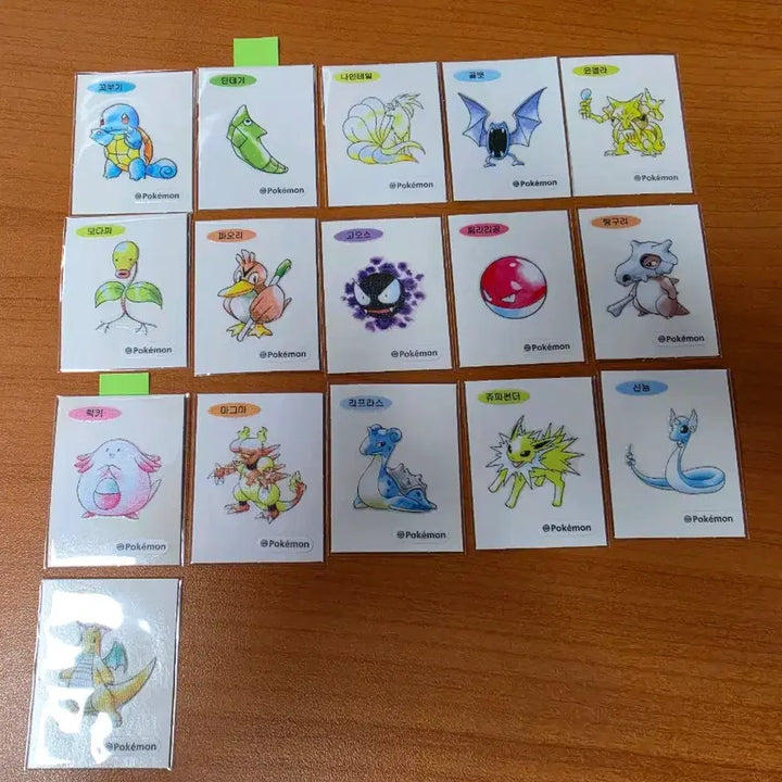 [BUNJANG] Pokemon 30th Anniversary Season 5 &amp; Artwork Sticker Exchange / 포켓몬 30주년 시즌5 및 아트웍 교환