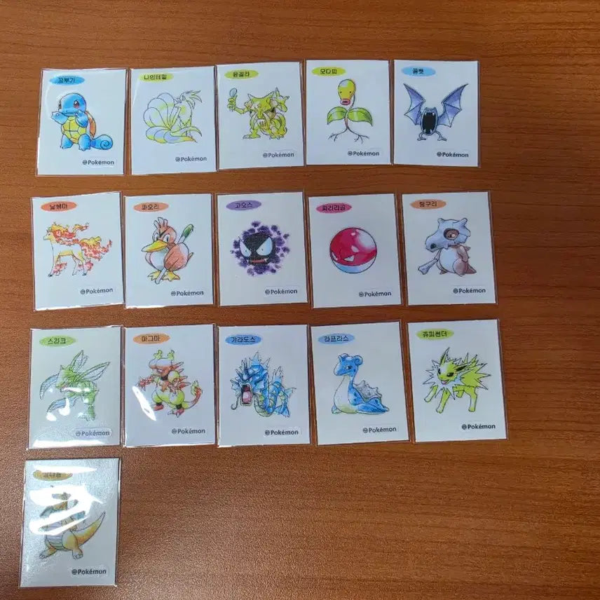 [BUNJANG] Pokemon 30th Anniversary Season 5 &amp; Artwork Sticker Exchange / 포켓몬 띠부씰 30주년 시즌5 &amp; 아트웍 교환 - 업데이트(6/27)