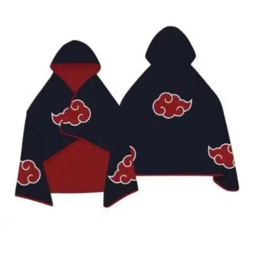 [BUNJANG] SPAO Naruto Akatsuki Cloak Blanket / 스파오 나루토 아카츠키 망토 담요