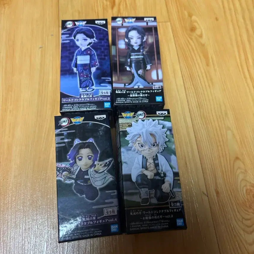 [BUNJANG] Demon Slayer World Collectable Figure Bundle Set (Sealed) / 귀멸의칼날 월콜 월드콜렉터블 피규어 미개봉 일괄
