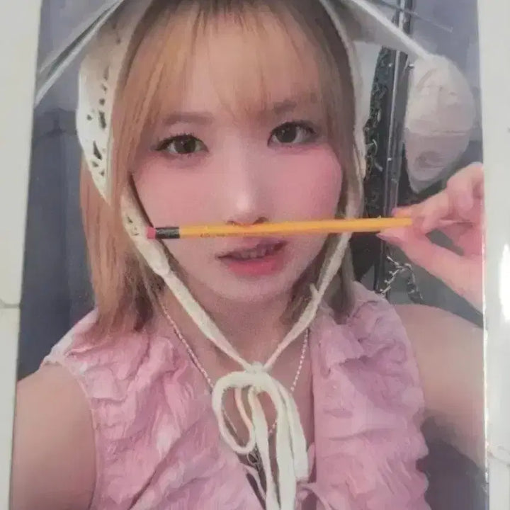 [BUNJANG] SEMAINE UFO Studio M Countdown Hitomi Photocard / 세이마이네임 UFO 공방 엠카 히토미 포토카드