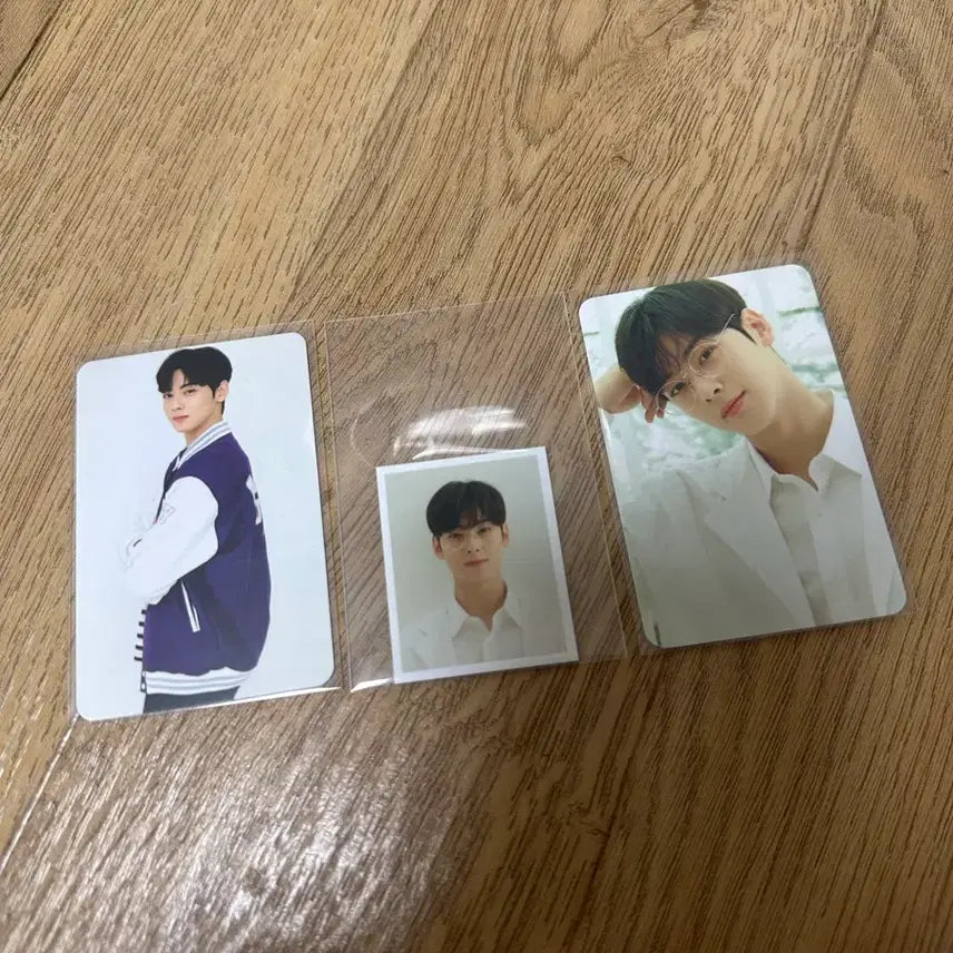 [BUNJANG] Astro Cha Eun Woo ID Photo Photocard Bundle Set / 아스트로 차은우 증사 포카 양도