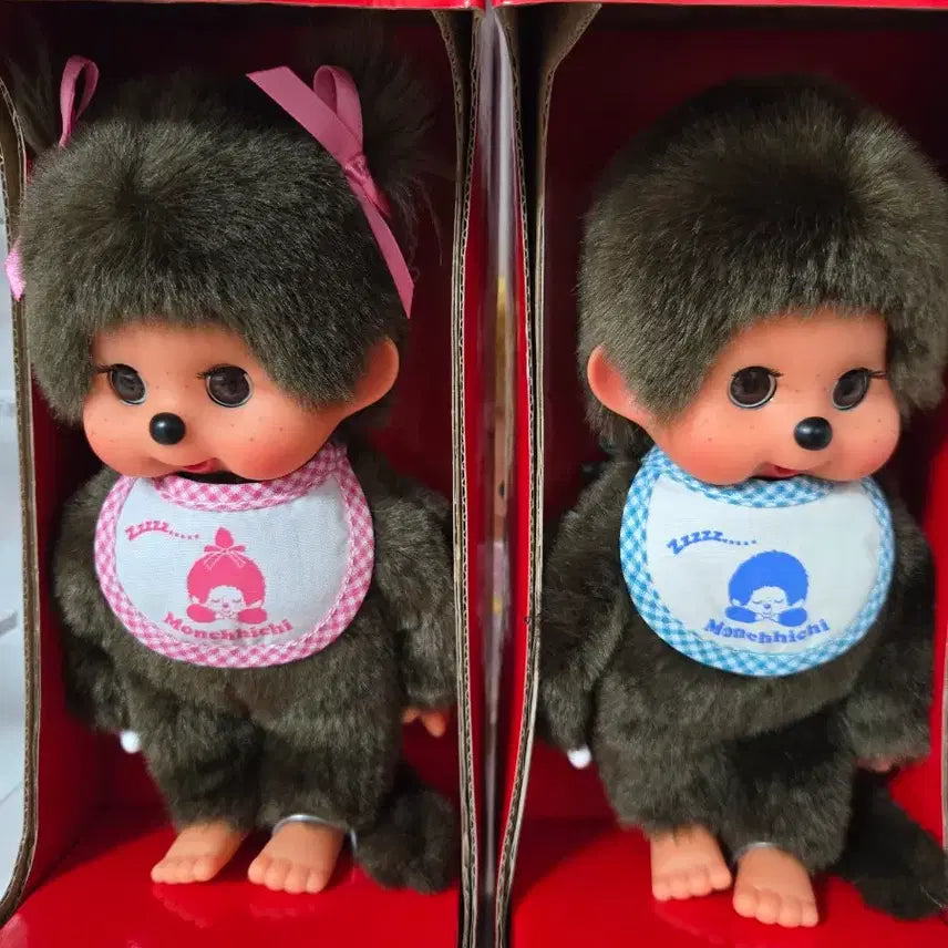 [BUNJANG] Monchhichi Sleepy Eyes Doll / 몬치치 슬립아이즈