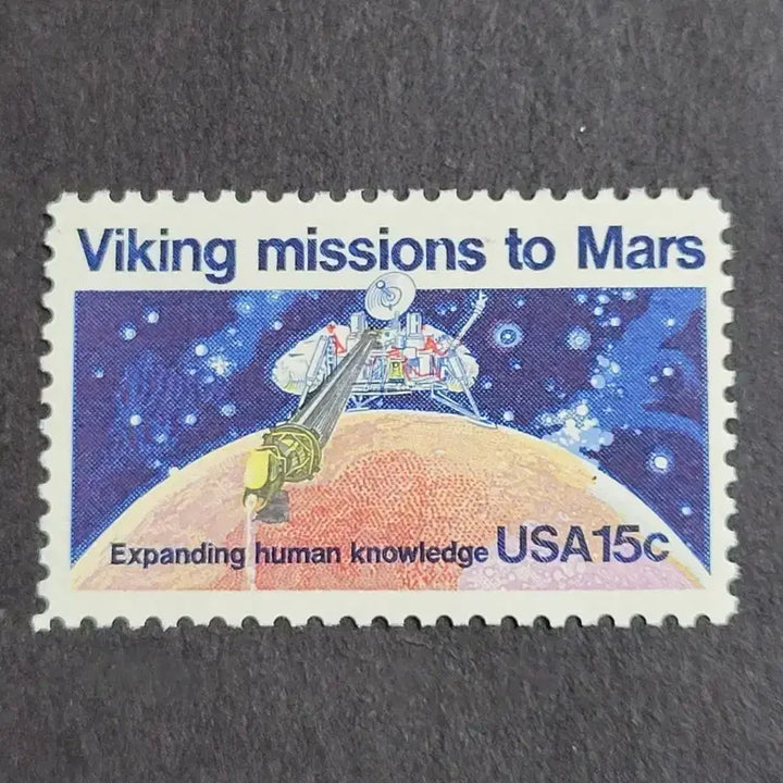 [BUNJANG] 1978 Viking Program Mars Exploration Commemorative Stamp / (미국우표)1978년 바이킹우주선 화성탐사기념 우표Viking miss