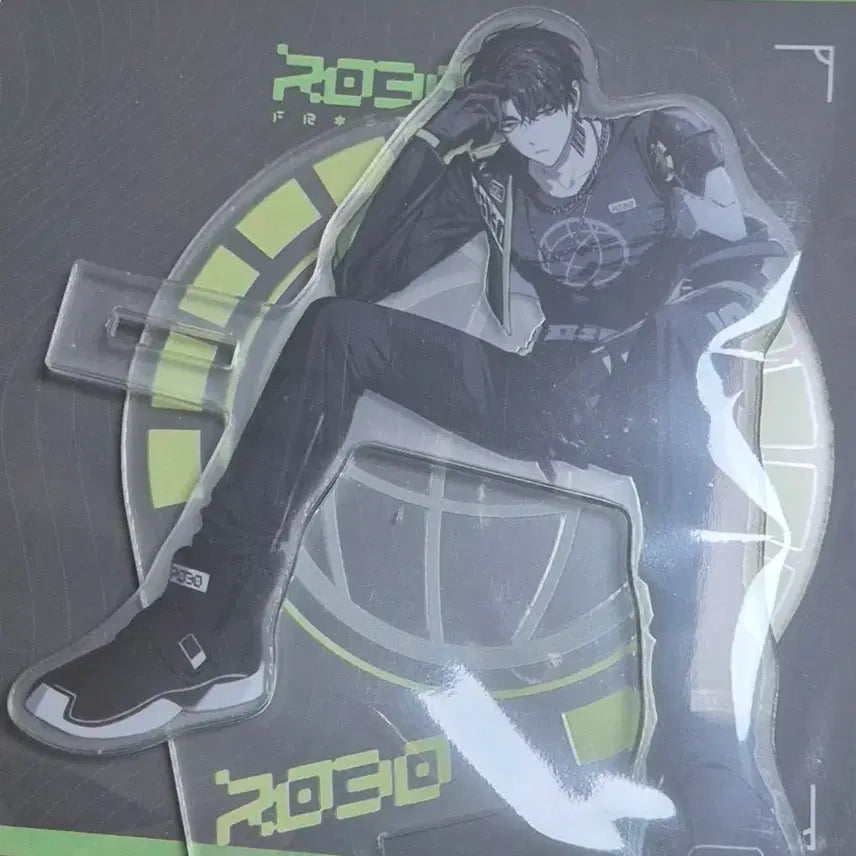 [BUNJANG] Sco Shism Robo Poster Acrylic Noodle Stopper / 스코시즘 로보 프로스터 신의상 아크릴 누들 스토퍼 원가 양도