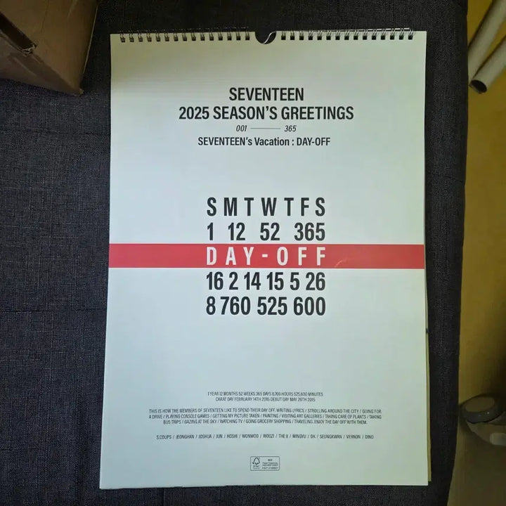 [BUNJANG] SEVENTEEN 2025 Season&