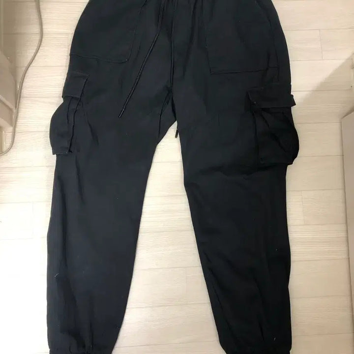 [BUNJANG] PLAC Black Cargo Jogger Pants L / PLAC 블랙 카고 조거 팬츠 L 30~32