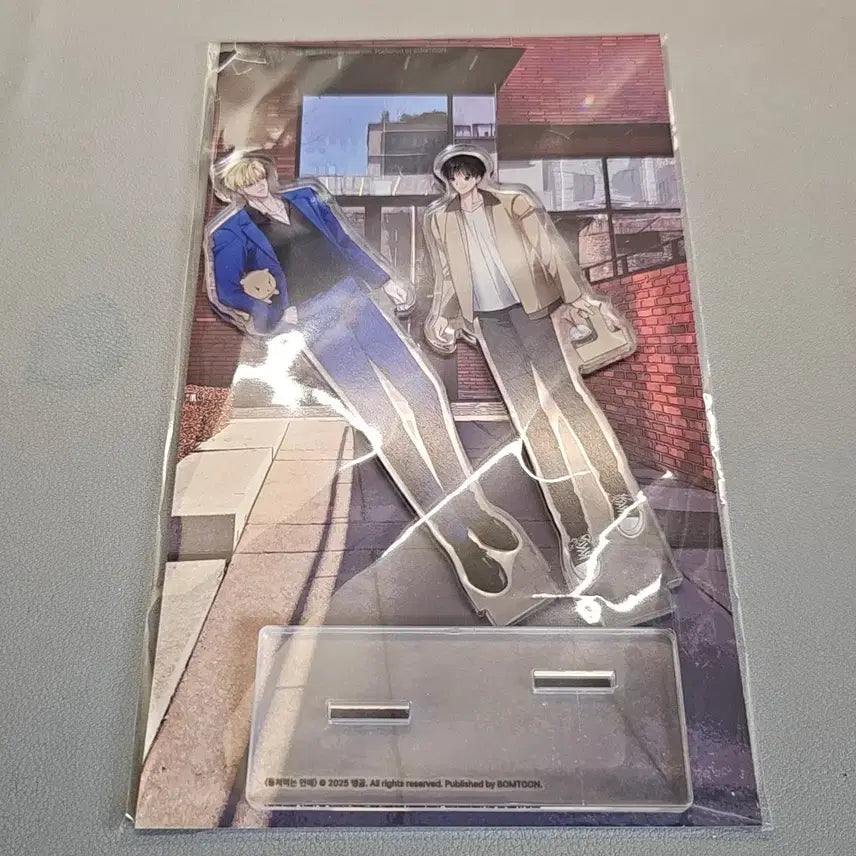 [BUNJANG] Open Company Couple Acrylic Stand / [오픈컴퍼니] 등쳐먹는 연애 커플 아크릴 스탠드