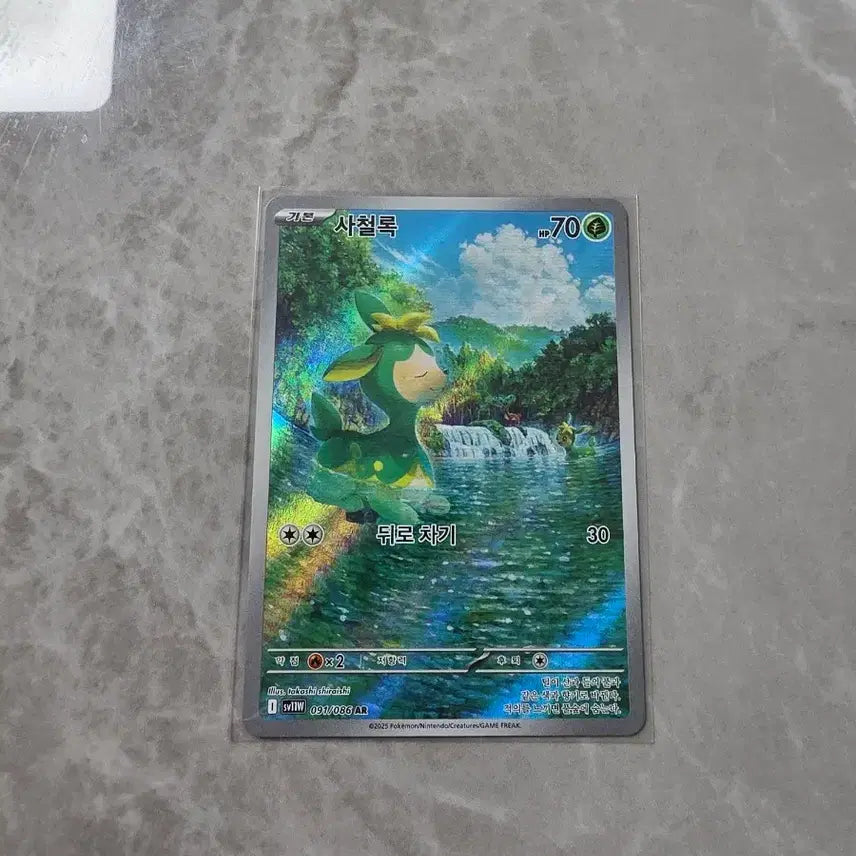 [BUNJANG] Pokemon Card Iron Ball AR / 포켓몬카드 사철록 ar