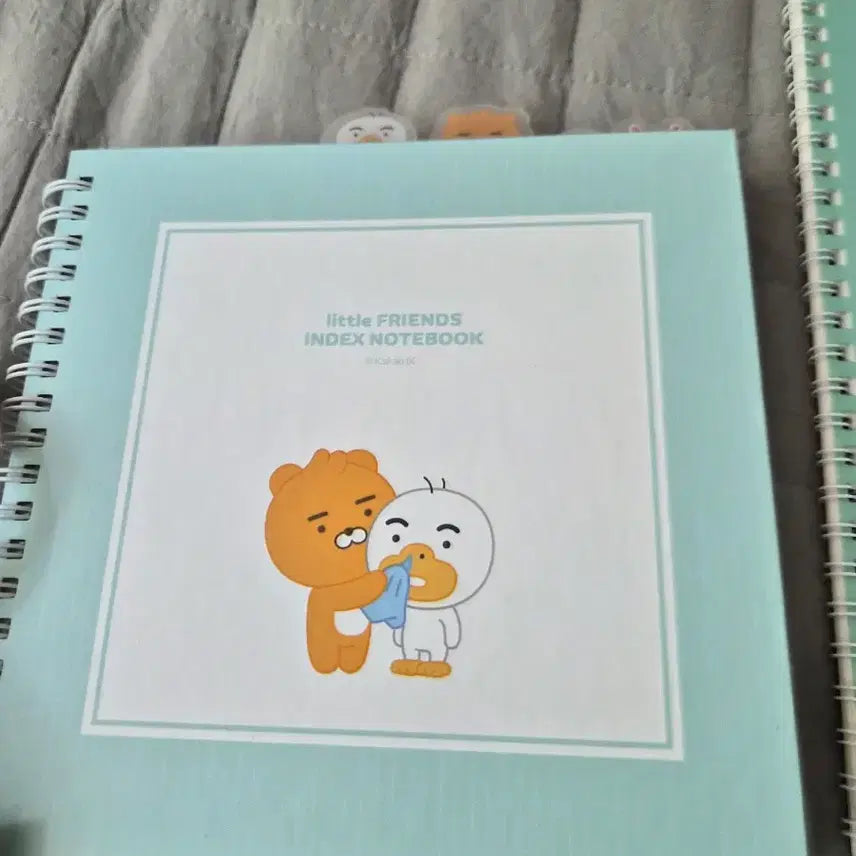 [BUNJANG] Kakao Friends Tube Coin Pouch &amp; Spring Notebook Set / 카카오 프렌즈 튜브/동전지갑,스프링 노트 외