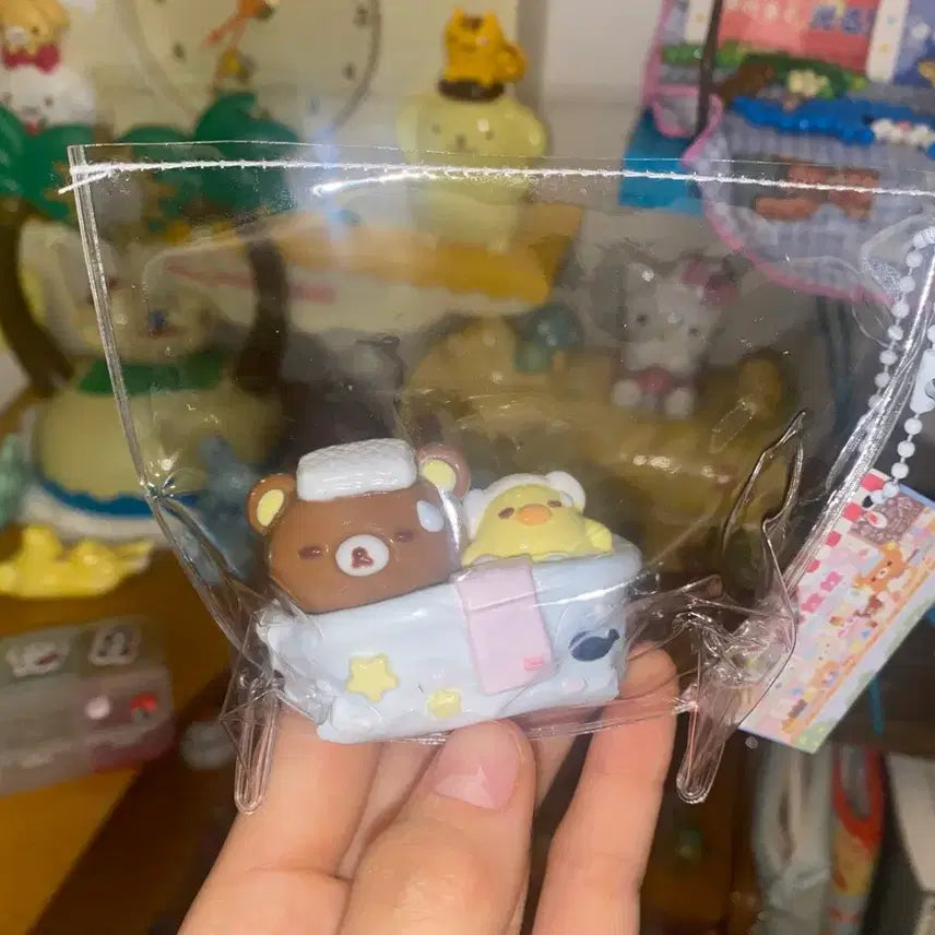[SOLD OUT] 샤오홍슈 리락쿠마 키이로이토리 욕조 목욕 말랑이