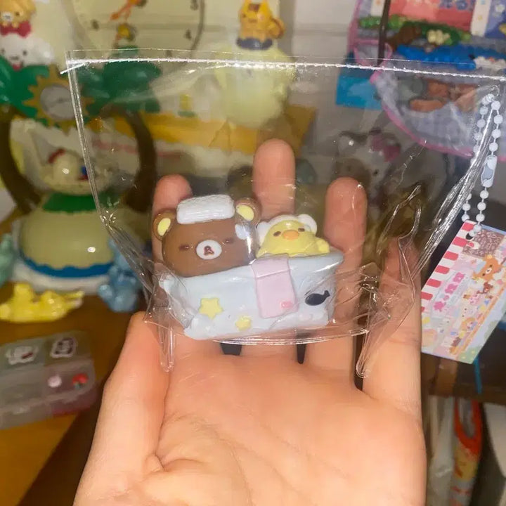 [SOLD OUT] 샤오홍슈 리락쿠마 키이로이토리 욕조 목욕 말랑이
