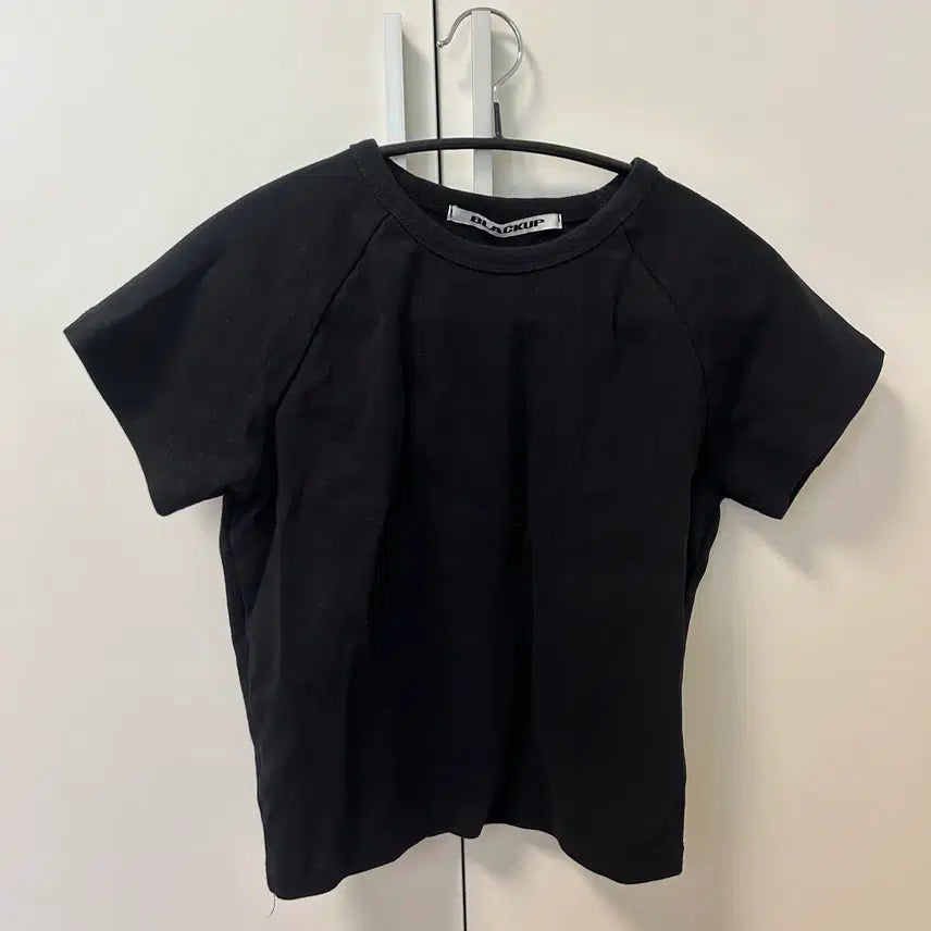 [BUNJANG] Black Up B-BASIC Standard Raglan Short Sleeve T-shirts (Set of 2) / 블랙업 [B-BASIC] 스탠다드 나그랑 반팔티 2장