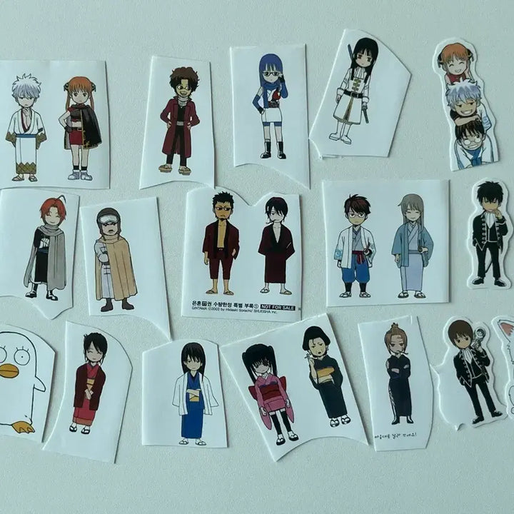[SOLD OUT] 은혼 카드 77권 특별 부록 스티커 일괄 판매
