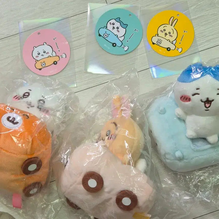 [BUNJANG] Cheekawaii Bungee Set (First Edition, 3 Types, Bundle) / 일괄 치이카와 붕붕이 초판 3종