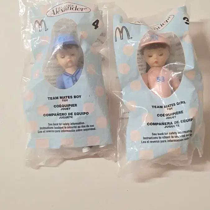 [BUNJANG] Madame Alexander Baseball Girl and Boy Set / 맥마담 마담 알렉산더 야구소녀 야구소년 미개봉 일괄