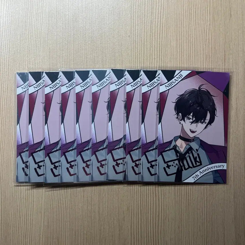 [BUNJANG] NIJISANJI Saiki Ittesu Nijistore 7th Anniversary Cheki Bundle Set / 니지산지 사이키 잇테츠 니지스토어 7주년 체키 레어