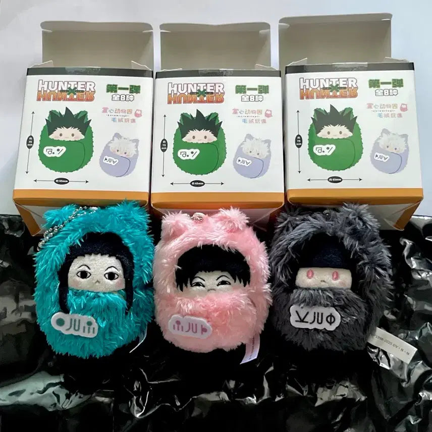 [BUNJANG] Hunter x Hunter Tappy Nui Irregular &amp; Milluki Zoldyck Bundle Set / (일괄) 헌터헌터 타피누이 이르미 미르키 카르트 조르딕일가