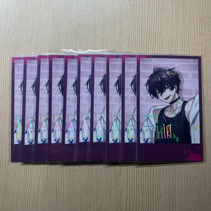 [BUNJANG] NIJISANJI Saiki Ittetsu Oriens 1st Anniversary Cheki Bundle Set / 니지산지 사이키 잇테츠 오리엔스 1주년 체키 레어 일괄 양도