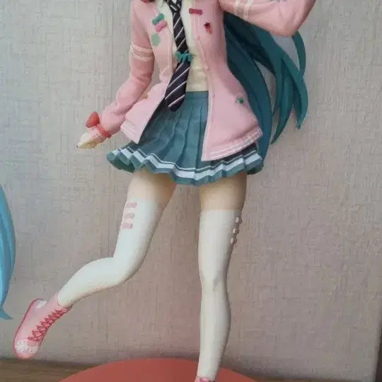 [BUNJANG] Hatsune Miku Ribbon Girl Classic Figure / 급처) 하츠네미쿠 리본걸 고전 피규어