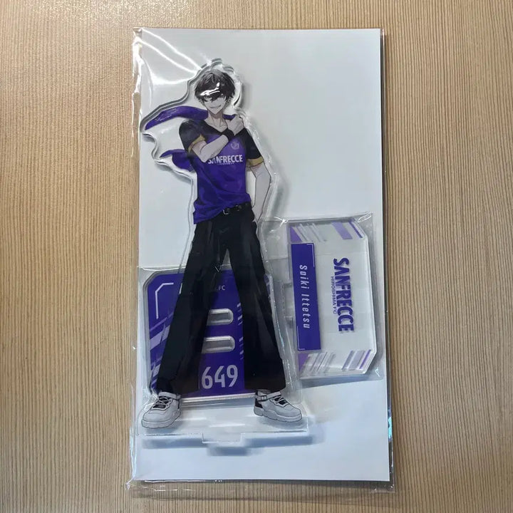 [BUNJANG] NIJISANJI Saiki Ittetsu x Sanfrecce Hiroshima J1 Acrylic Stand (Sealed) / 니지산지 사이키 잇테츠 j1 콜라보 산프렌체히로시마 아크릴 스탠드 미개봉