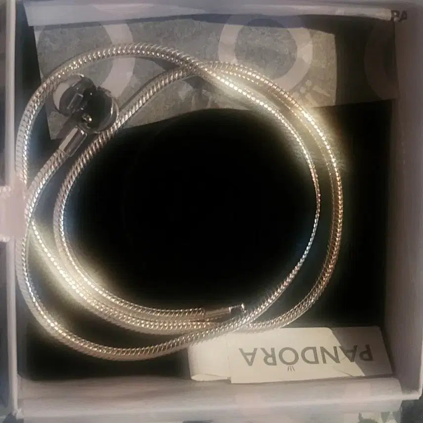 [BUNJANG] Pandora Sterling Silver 925 Necklace 50cm / 판도라 실버925 목걸이 50센티 8.79돈 새상품