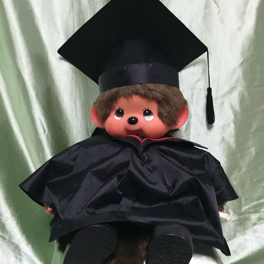 [BUNJANG] Monchhichi Graduation Cap Large / (~19시이전 주문 당일배송)고전 학사모 남아 몬치치 L