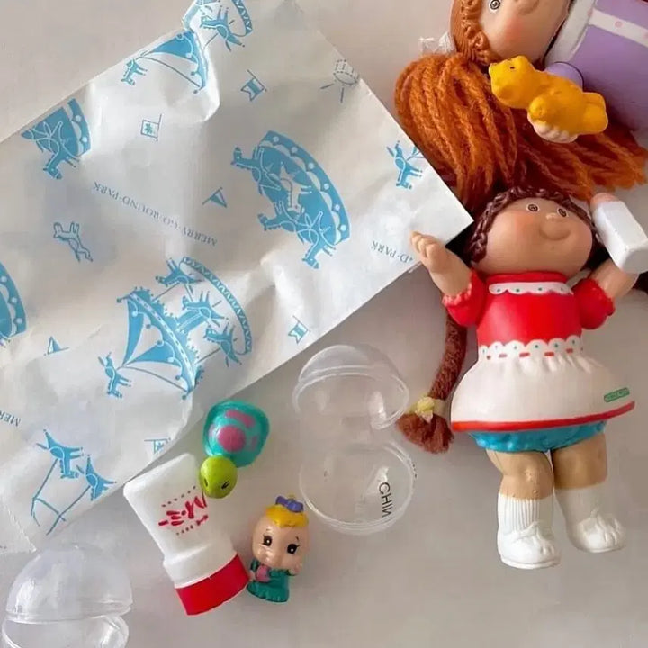 [BUNJANG] 1984s Brown Hair Pipi Cabbage Figure / 1984s/브라운헤어 삐삐양배추 컨디션최상(rare)