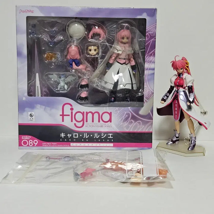 [BUNJANG] Figma Magical Girl Lyrical Nanoha Action Figure Bundle Set (Signum, Lucida) / 일괄가격)피그마figma마법소녀 리리컬 나노하 액션피규어(시그넘,루시에)