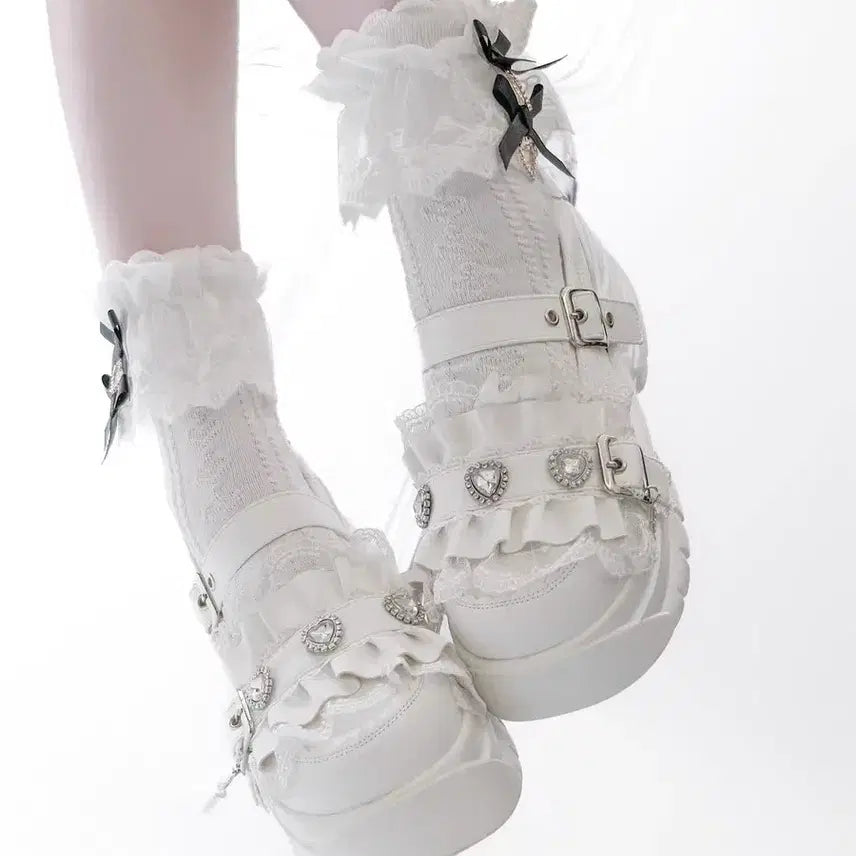 [BUNJANG] Yosuke Platform Shoes (Size 38/240) / 전학생 통굽 트랜스퍼 통굽 양산형 양지뢰 버블즈 요스케