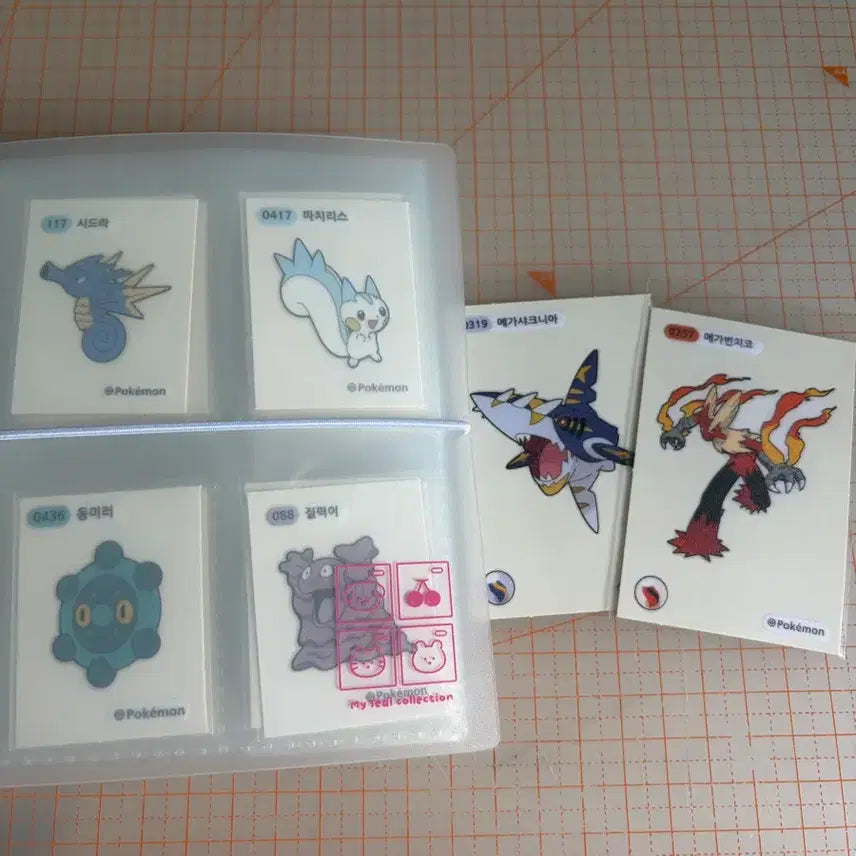 [BUNJANG] Pokemon Stickers Bundle Set (102 pcs) / 포켓몬 띠부씰 102장 일괄