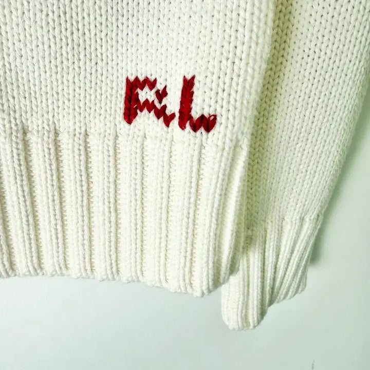 [BUNJANG] Polo Ralph Lauren Stars and Stripes Knit Sweater / 폴로 성조기 라운드 니트