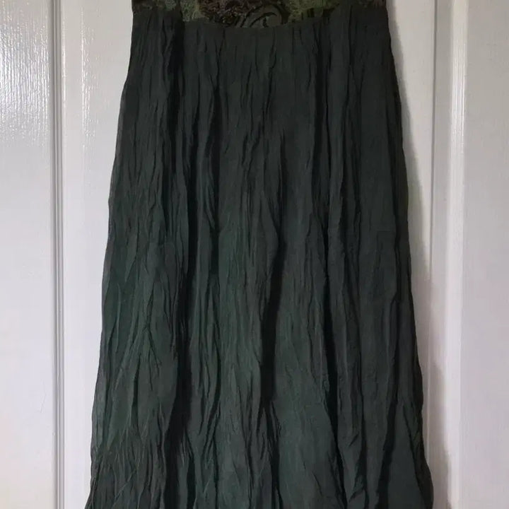[BUNJANG] Ethnic Lace Long Skirt / 에스닉레이스 스커트 (거의새옷)