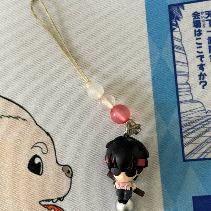 [BUNJANG] Gintama Gintoki Classic Strap Keychain / 은혼 고전 굿즈 - 톳시 스트랩 키링 판매합니다