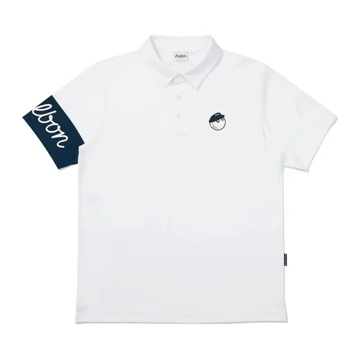 [BUNJANG] Malbon Golf Short Sleeve Polo T-Shirt / 말본골프웨어 반팔티