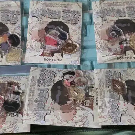 [BUNJANG] Baekya no Kkotgil Mini Acrylic Set 10 Special Goblet Cup Collection Photocard / 백야의꽃길 미니아크릴 미개봉 풀셋 판매합니다 10특전 고블렛잔 컬포 포카