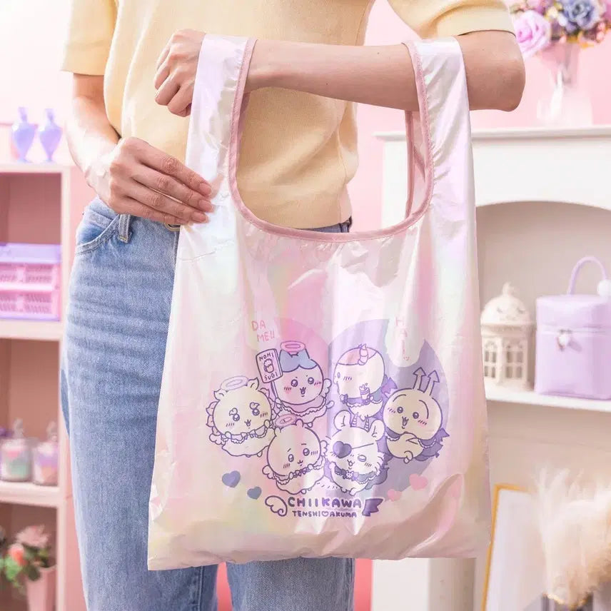 [BUNJANG] Chiikawa Angel &amp; Devil Aurora Eco Bag / 치이카와 천사 &amp; 악마 오로라 에코백